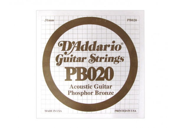Daddario PB020 Bronze 020 String Daddario PB020 Bronze 020 String